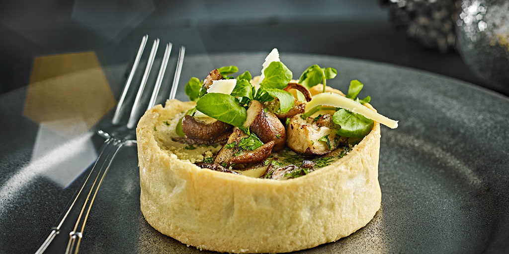 Mushroom and Gruyere Tart Recipe